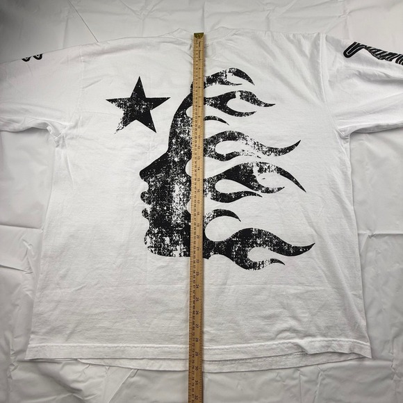 Hellstar Victory Within Long Sleeve Shirt White XXL Overseas Fall 2023 Exclusive - Picture 11 of 11